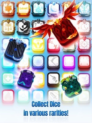 Thu thập nhiều xúc xắc với khả năng khác nhau