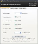 Random Password Generator 1.3 - Phần mềm tạo mật khẩu mạnh