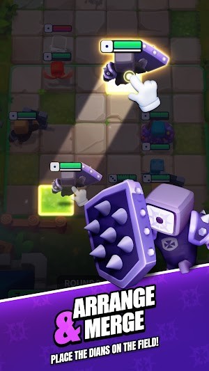 Sắp xếp và hợp nhất, đặt các Dian lên chiến trường