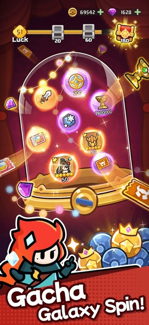 Hệ thống anh hùng đa dạng để thu thập