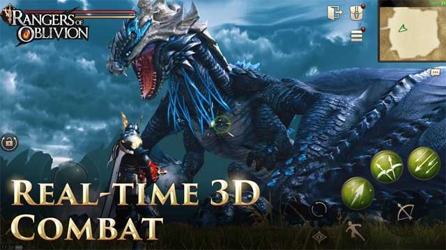 Trải nghiệm những trận chiến thời gian thực hoành tráng trong Rangers of Oblivion for Android