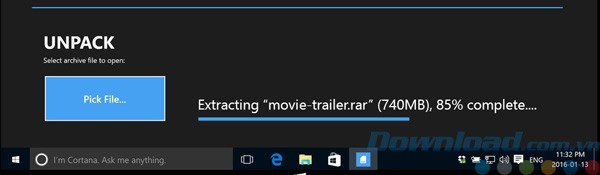 RAR Opener giải nén file