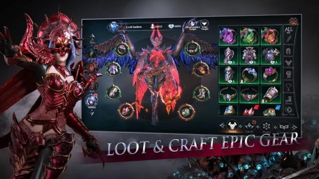 Nhặt đồ và chế tạo trang thiết bị huyền thoại