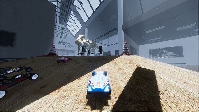 Đua xe điều khiển từ xa với sự hỗ trợ từ vật phẩm chiến lược trong game RC Overdrive