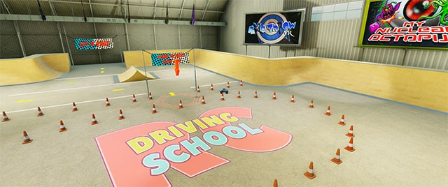 Vượt qua những đường đua độc lạ chưa từng thấy trong RC Rush game