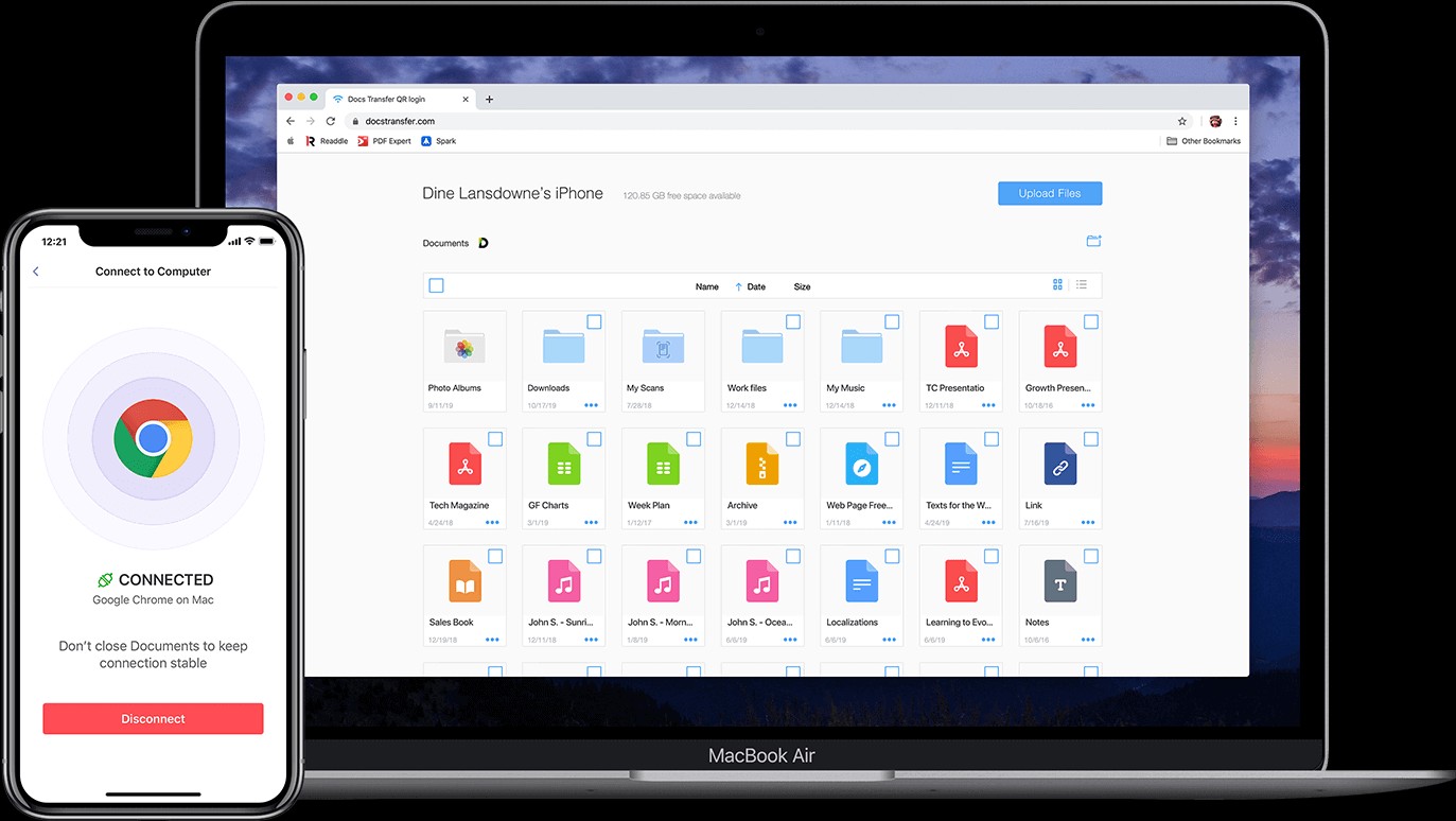 Documents by Readdle cho iOS truyền file nhanh chóng