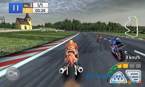 Real Bike Racing cho Android thử thách người chơi qua nhiều cung đường đua khác nhau