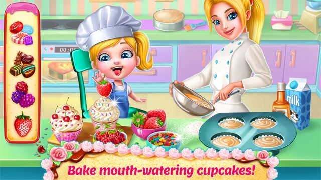 Khám phá vô số công thức làm bánh ngon tuyệt trong Real Cake Maker 3D