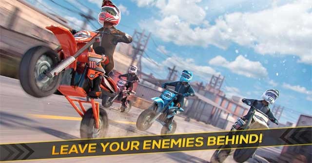 Tham gia những cuộc đua tốc độ kịch tính trong Real Motor Bike Racing cho Android