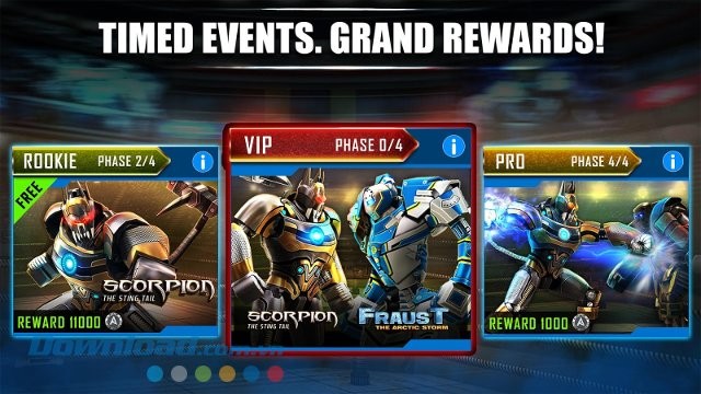 Sự kiện mới trong game Real Steel World Robot Boxing