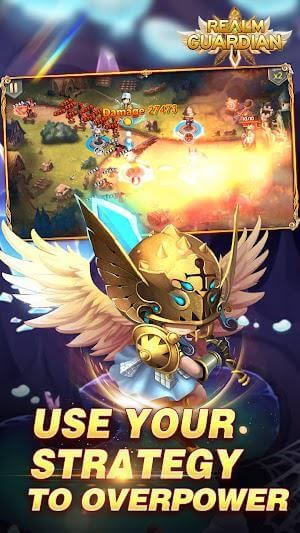 Sử dụng chiến lược để chiến đấu trong Realm Guardian