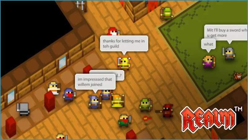 Trải nghiệm giao lưu trong Realm of the Mad God