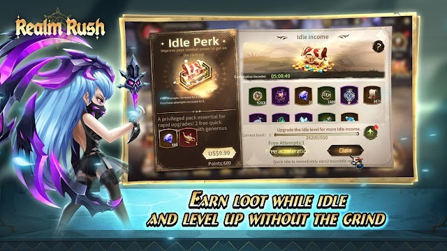 Đội hình của bạn sẽ tiếp tục chiến đấu và phát triển ngay cả khi bạn không trực tiếp điều khiển