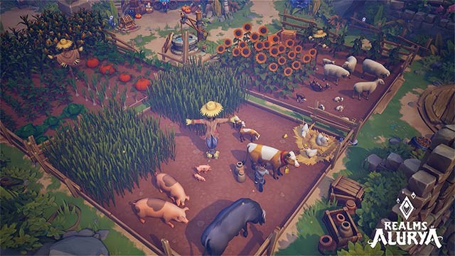 Xây dựng hòn đảo thịnh vượng trong thế giới giả tưởng sống động của Realms of Alurya