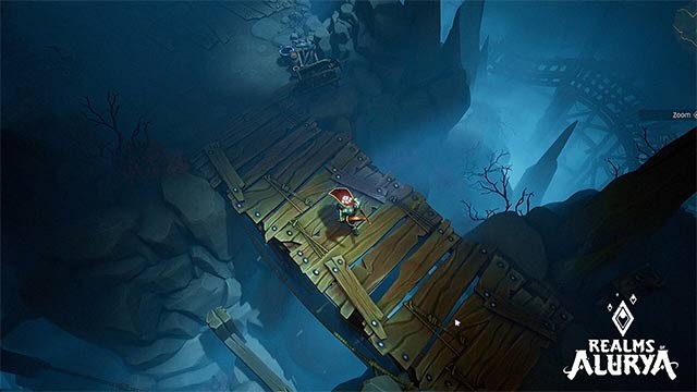 Chơi game Realms of Alurya ở góc nhìn từ trên xuống giúp bao quát toàn bộ thế giới