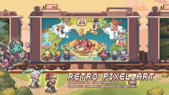 Đồ họa pixel hoài cổ ấn tượng