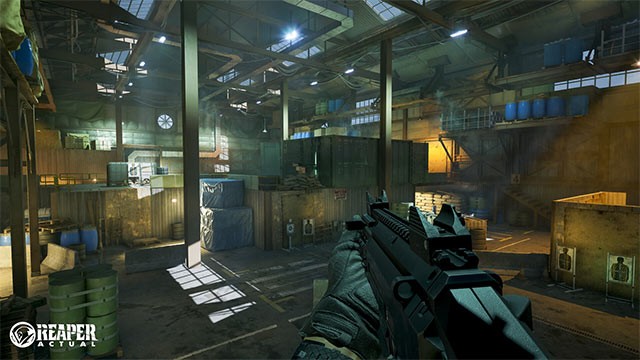 Reaper Actual là game FPS thế giới mở với đấu trường PvPvE hàng trăm đối thủ cùng AI