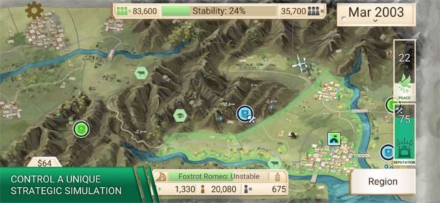 Chinh phục game mô phỏng chiến thuật độc đáo mới mang tên Rebel Inc