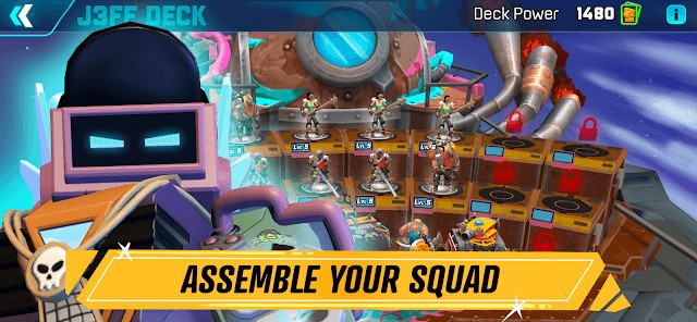 Tập hợp đội quân mạnh mẽ của bạn trong game Rebel Skies