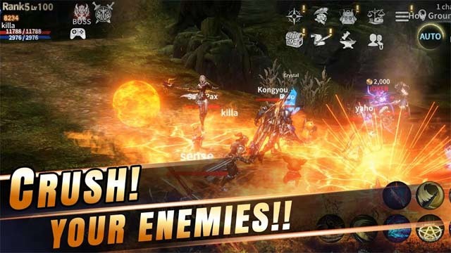 Nghiền nát kẻ thù với những đòn tấn công uy lực trong Rebirth M