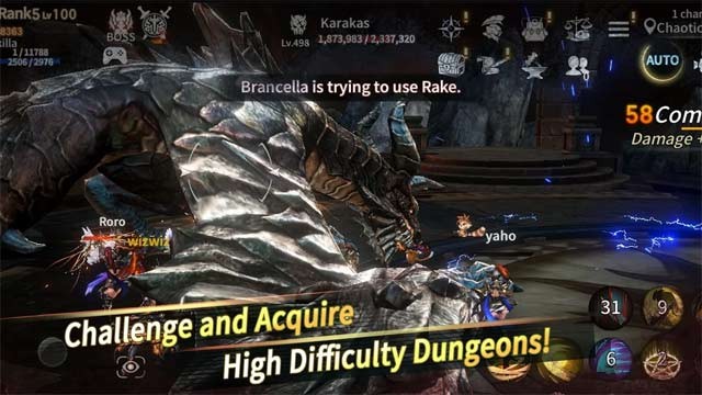 Chinh phục các dungeon có độ khó cao