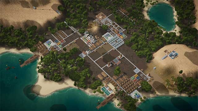 Xây dựng khu định cư, sản xuất hàng hóa và phát triển kinh tế