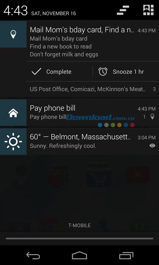Recollect for Android