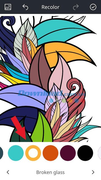 Bảng màu phong phú