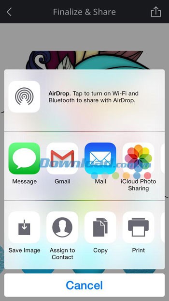 Chia sẻ tranh tô màu