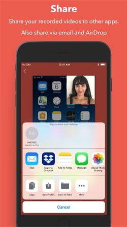 Chia sẻ hoặc xuất video sang ứng dụng khác