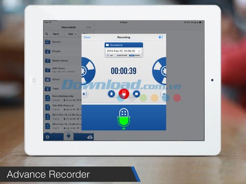 Recorder App Lite cho iOS