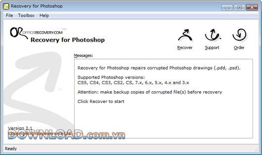 Recovery for Photoshop