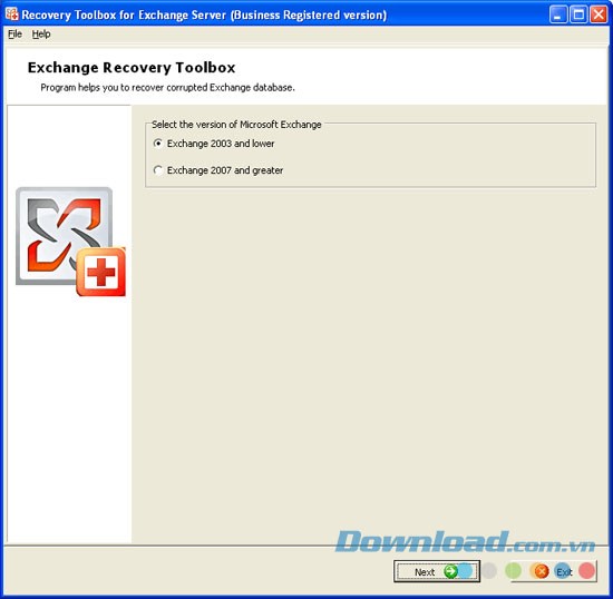 Recovery Toolbox for Exchange Server