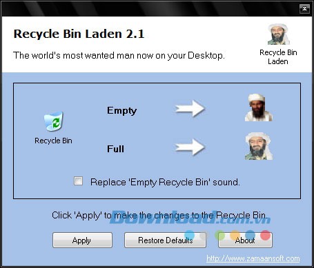 Recycle Bin Laden