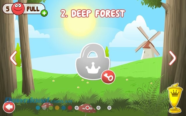 Thế giới game Red Ball 4