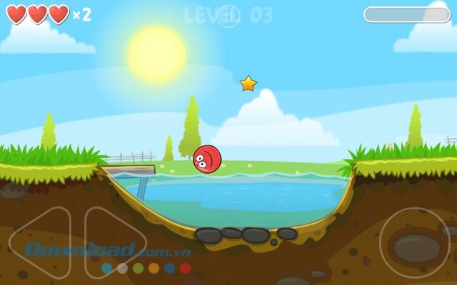 Thử thách trong game Red Ball 4