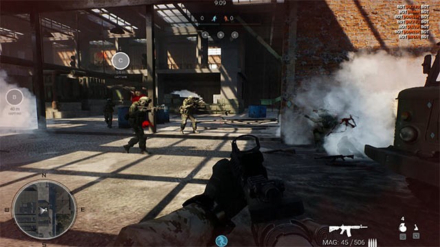 Khám phá hàng loạt các chế độ chơi khác nhau trong Red Crucible Assault game