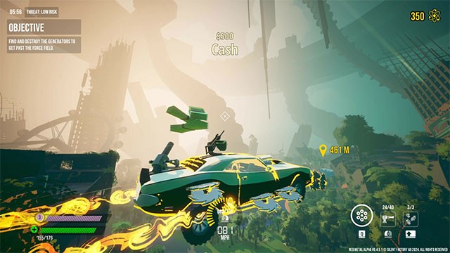 Không có 2 lượt chơi Red Metal nào giống hệt nhau