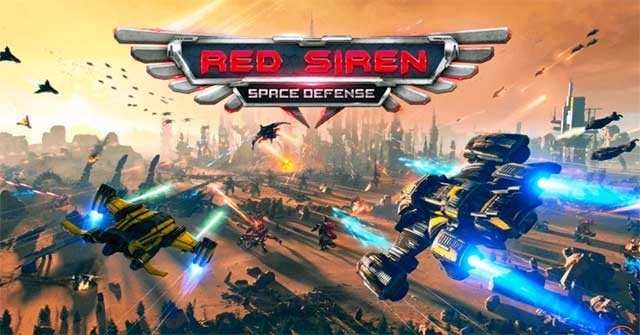 Red Siren: Space Defense cho Android là game bắn súng ngoài vũ trụ sống động