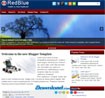 RedBlue - Mẫu Blog Màu Sắc Ấn Tượng