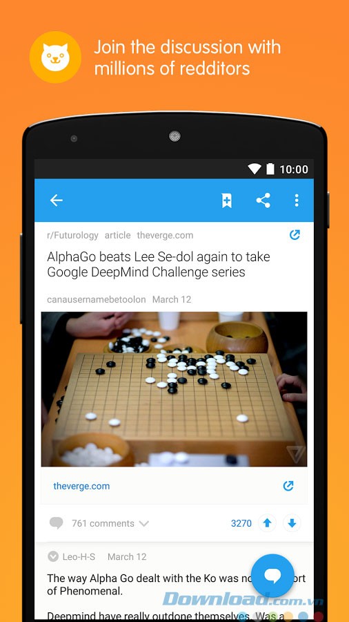 Thảo luận với các Redditor