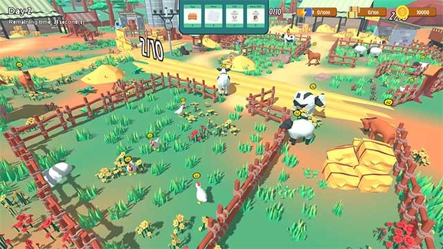 Nhiệm vụ của bạn là giúp đỡ người nông dân duy trì trật tự trong trang trại