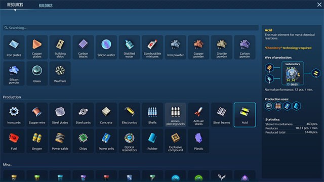 Khai thác tài nguyên và chế tạo không ngừng để phát triển công nghệ cao cũng như đế chế