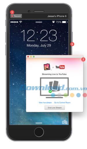 Phát trực tuyến trên YouTube