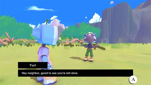 Kết bạn với cư dân đáng mến trong thị trấn robot và cùng nhau khôi phục vùng đất sau cơn bão