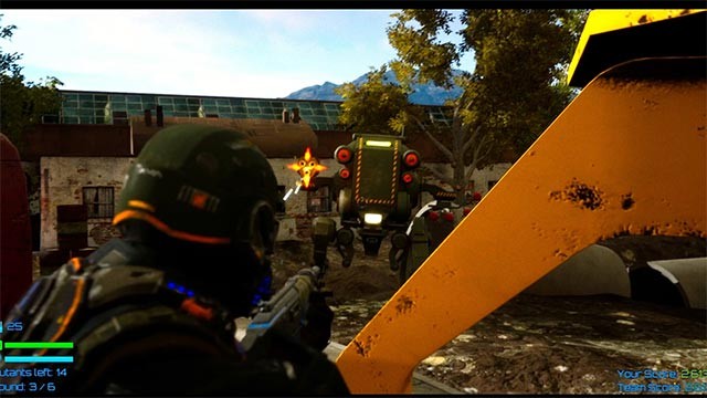 Regain Earth: First Strike sở hữu đồ họa đẹp và sống động