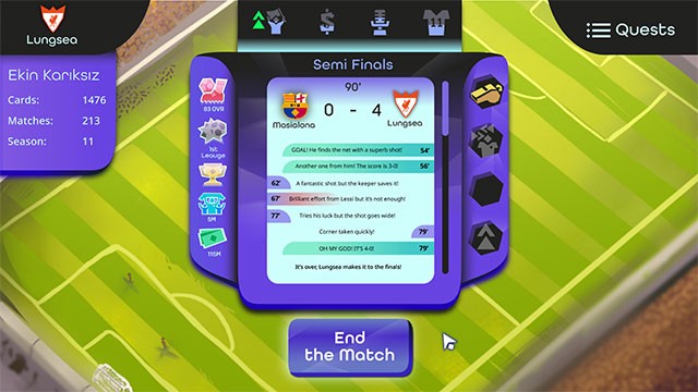 Xây dựng đế chế túc cầu hoàn hảo trong game chiến thuật Regista: Reign Your Football Club