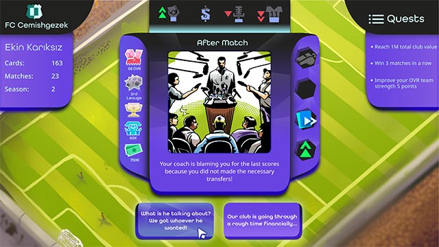 Đưa ra những lựa chọn và đánh đổi để bảo vệ đội bóng bằng mọi giá