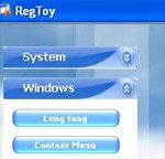 RegToy 0.7.4.1 - Tối ưu hóa hệ thống