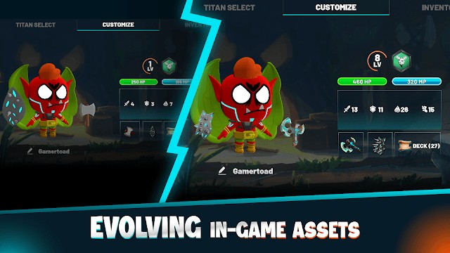 Reign of Titans là game chiến lược thẻ bài chiến đấu với Titan hấp dẫn